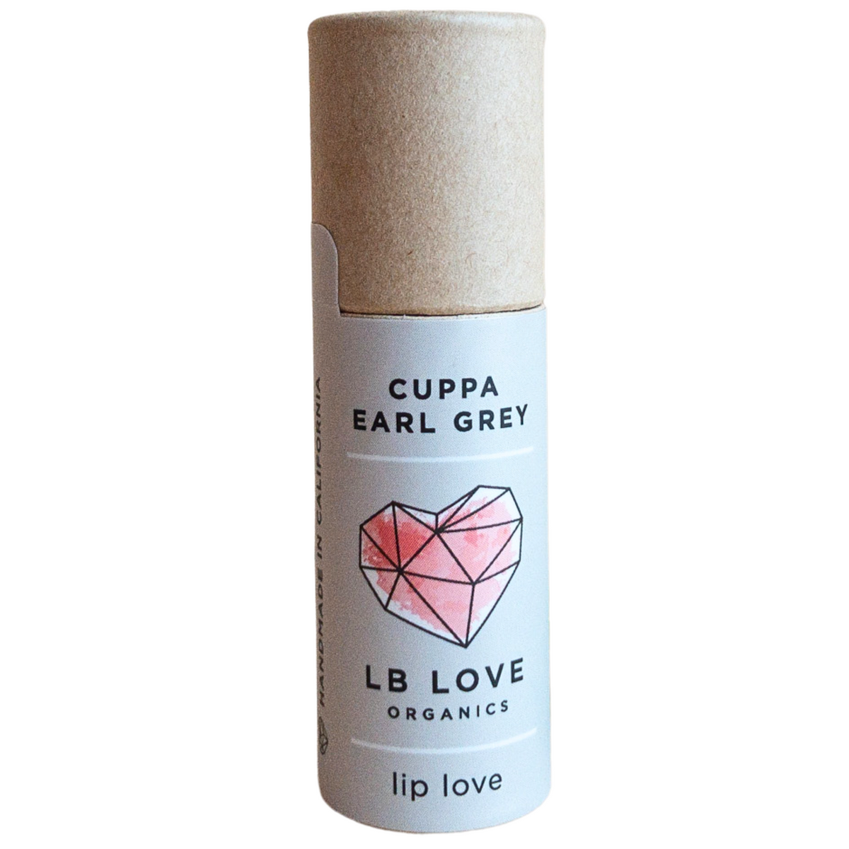 Cuppa Earl Grey Organic Lip Love Zero Waste