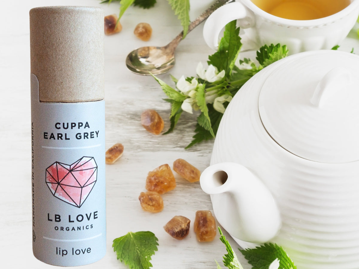 Cuppa Earl Grey Organic Lip Love Zero Waste