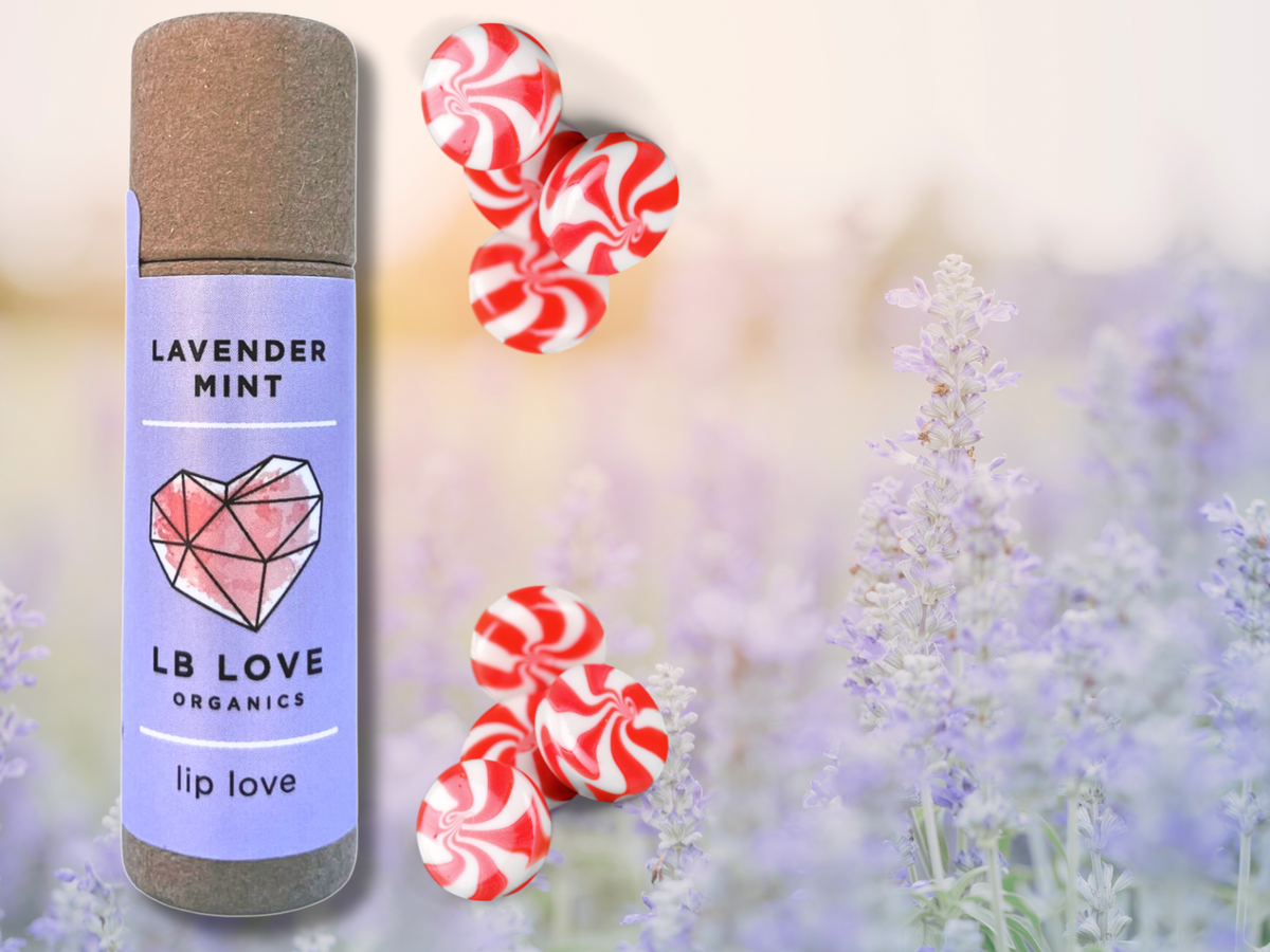 Lavender Mint Organic Lip Love Zero Waste