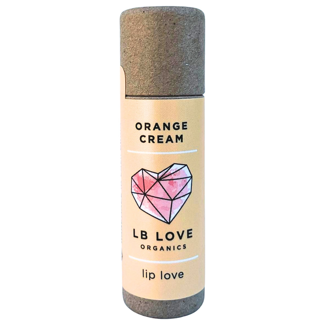 Orange Cream Organic Lip Love Zero Waste