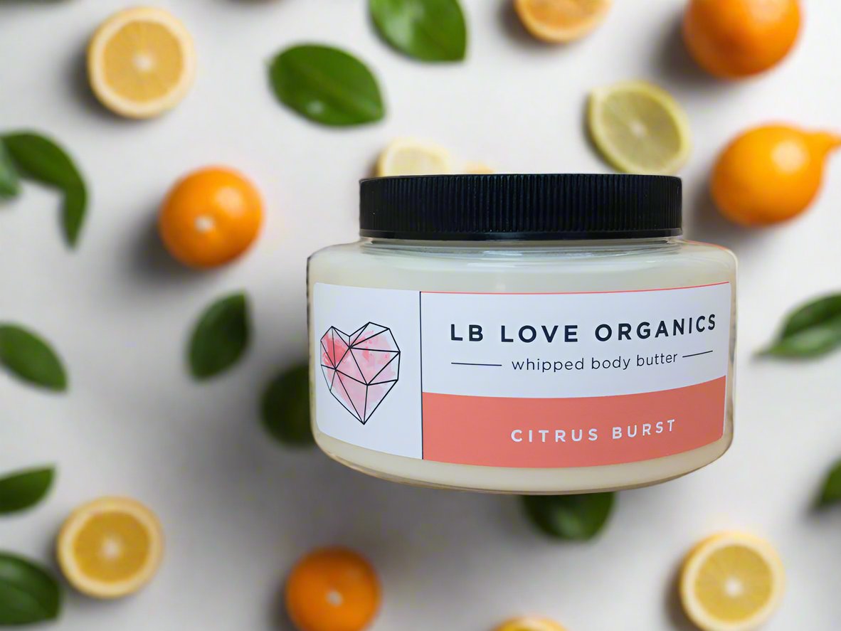 Citrus Burst Whipped Organic Body Butter