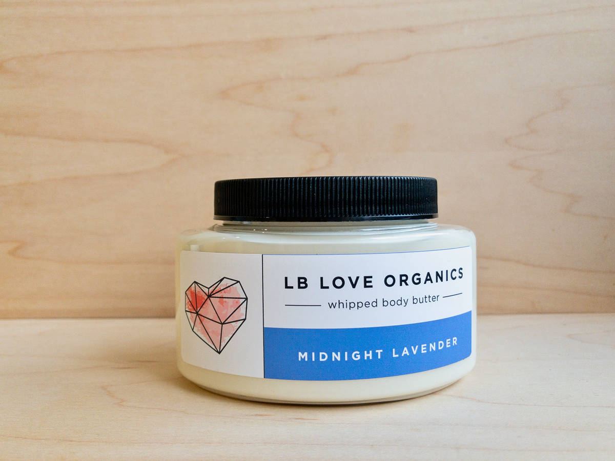 Midnight Lavender Organic Whipped Body Butter