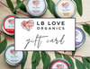 Gift Card freeshipping - LB Love Organics
